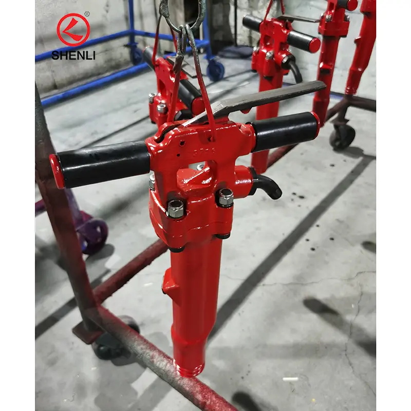 pneumatic concrete breaker machine